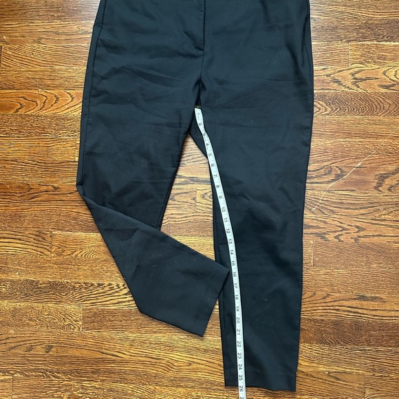 LOFT Black Ankle Cropped Pants Classic Style - Picture 2 of 5